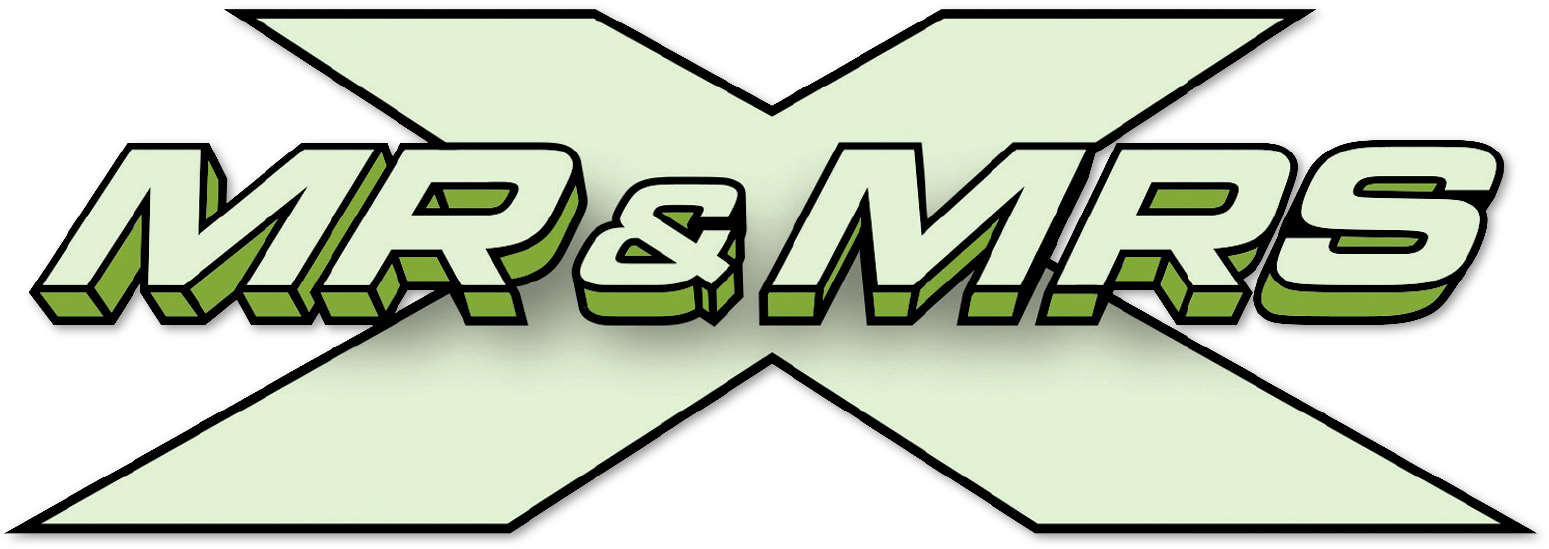 Mr And Mrs X Logo - Mrs. (1592x620), Png Download
