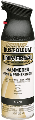 Excellent Krylon Hammered Paint Colors On Universalâ - Carbon Mist Spray Paint (480x480), Png Download