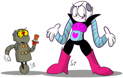 Mr Garriton And Mrs Garriton Ex By Shroomtoons-davk3vo - Mrs. (467x350), Png Download