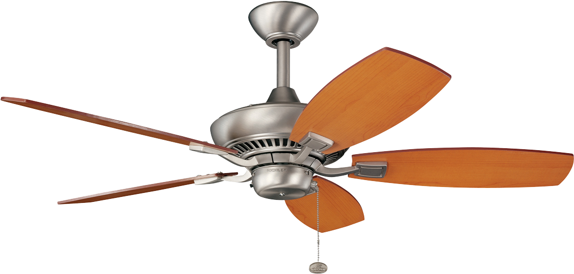 Kichler Canfield 300107 44 In. Indoor Ceiling Fan, (1200x717), Png Download