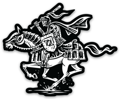 704 Shop Charlotte 'til I Die™ Baseball Sticker - 704 Shop (400x331), Png Download