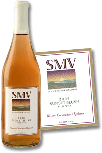 Sunset Blush - Glass Bottle (404x536), Png Download