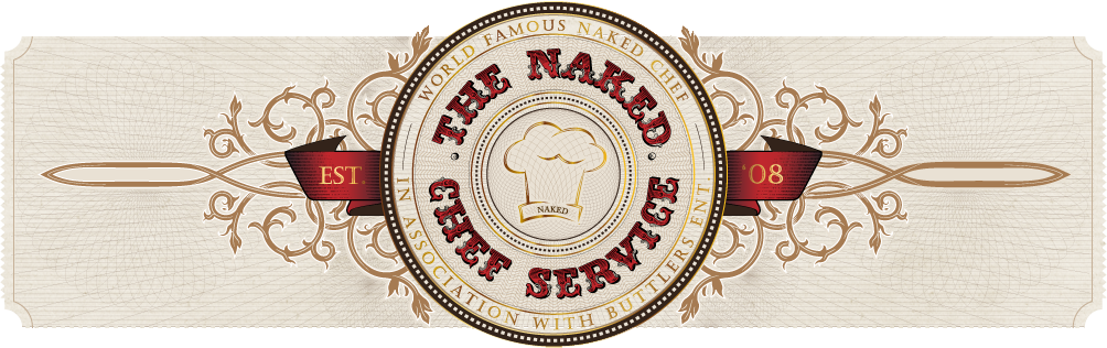 Naked Chef Logo (1004x316), Png Download