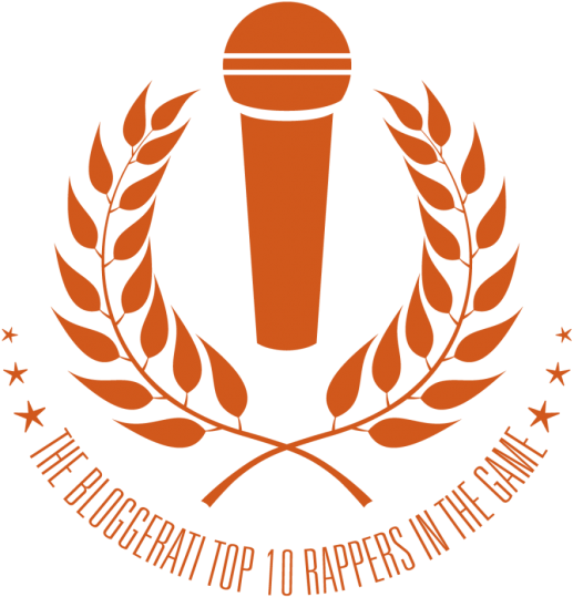 Bloggerati Top 10 Rappers - Laurel Wreath (600x600), Png Download