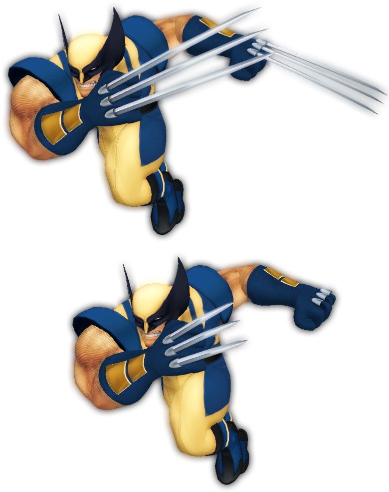 Cartoon Clipart American Football Png - Mvc Wolverine (780x985), Png Download
