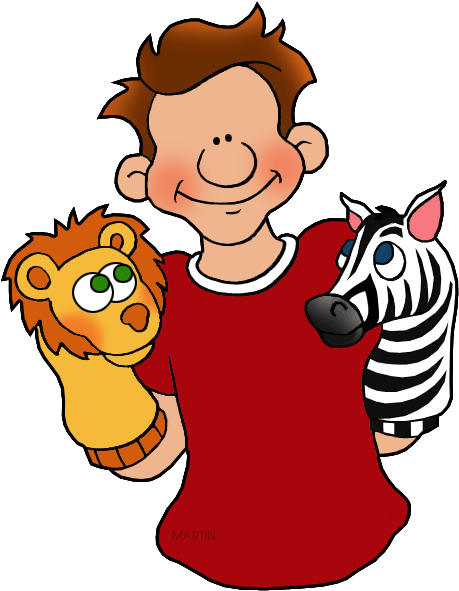 Toy Clipart Phillip Martin - Puppets Clip Art (513x648), Png Download