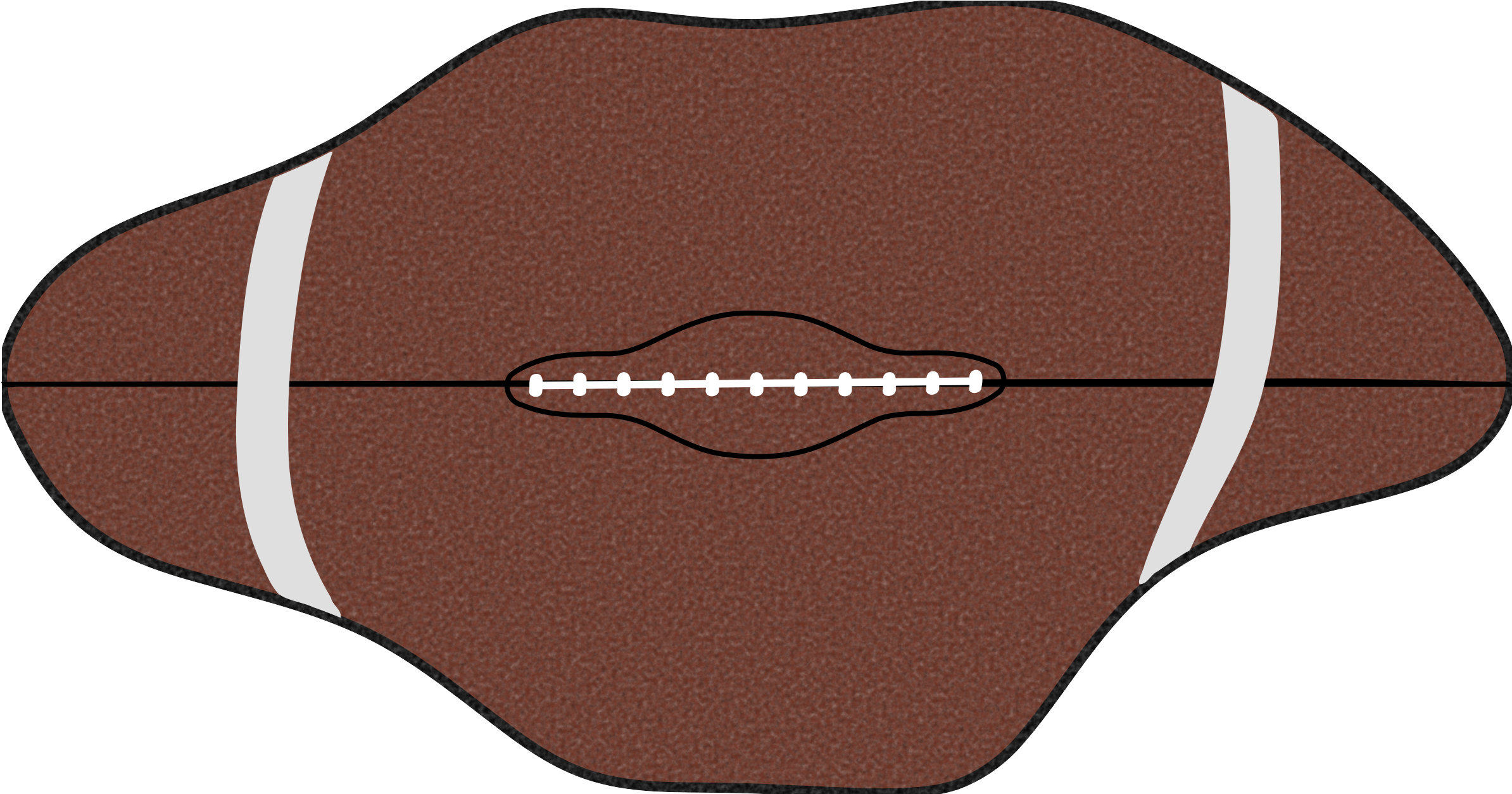 American Football Computer Icons Deflategate Cartoon - American Football (1418x750), Png Download