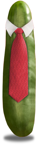 Nuestros Pepinos, Visten Bien - Cucumber (600x600), Png Download