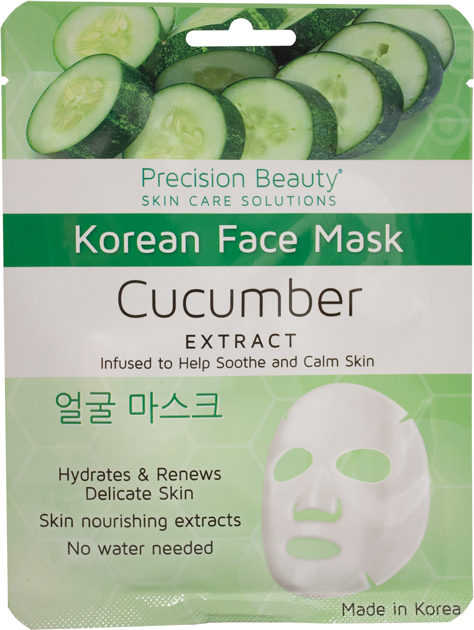 Swissco Precision Beauty Korean Mask Cucumber 5 Count (1400x1400), Png Download
