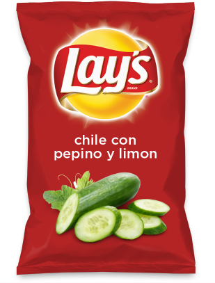 Wouldn't Chile Con Pepino Y Limon Be Yummy As A Chip - Lay's Sour Cream & Onion Flavored Potato Chips (308x423), Png Download