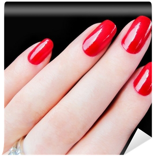 Beautiful Pretty Womans Hand Fingers Sexy Red Fingernails - Mano Sexy (400x400), Png Download