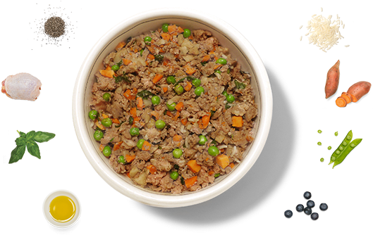 Chicken Goodness - Dog Food (562x333), Png Download