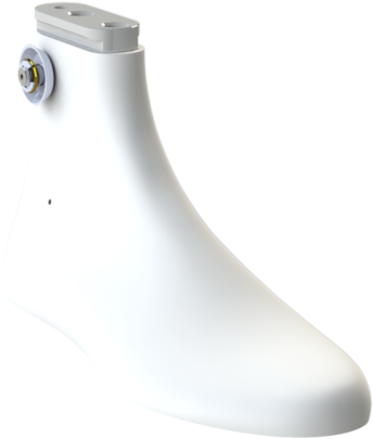 Direct Injection Shoe Lasts With Shoe Lace Holder - Shoe (1000x563), Png Download