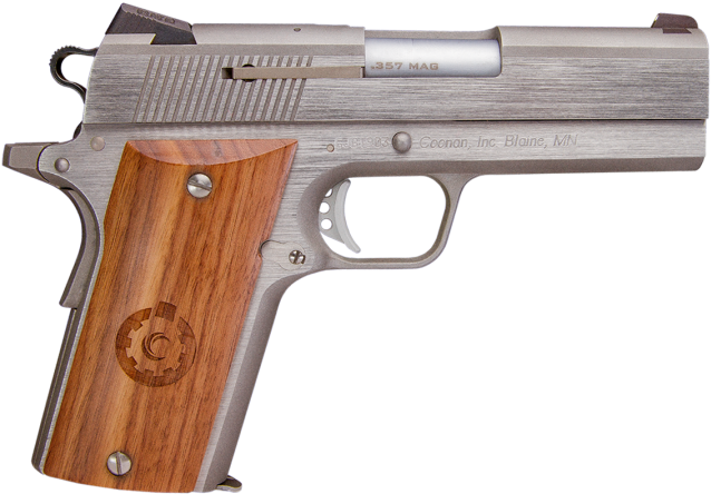 Stainless -  -  - 357 Pistol (900x675), Png Download