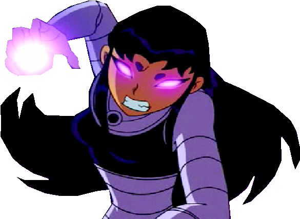 Blackfire Lose Pose - Blackfire Teen Titans Hq (640x478), Png Download