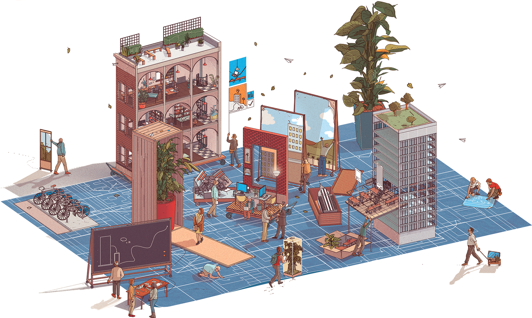 Is Already Buzzing With Entrepreneurs, Nonprofits, - Doug John Miller (1756x1049), Png Download