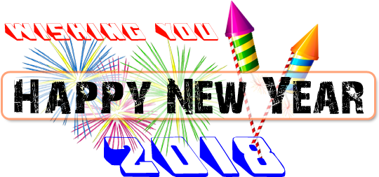 Happy New Year Wish - New Year (557x269), Png Download