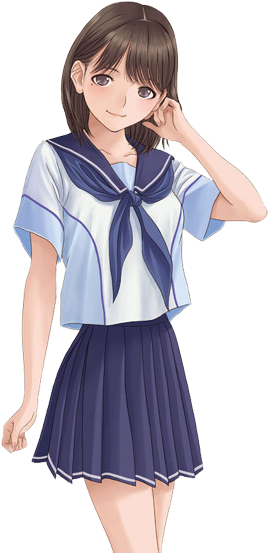 Nene Anegasaki, 1 Of 3 Virtual Girls From Dating Game - Nene Anegasaki Love Plus (400x553), Png Download