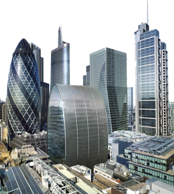 Swiss Re Building (358x400), Png Download