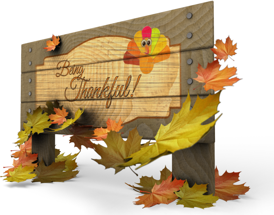 Being Thankful - - Autumn (1000x750), Png Download