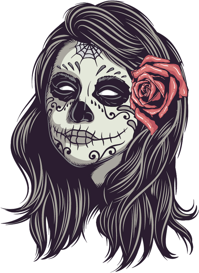 Halloween-skull - Skull Cinco De Mayo (1200x1200), Png Download