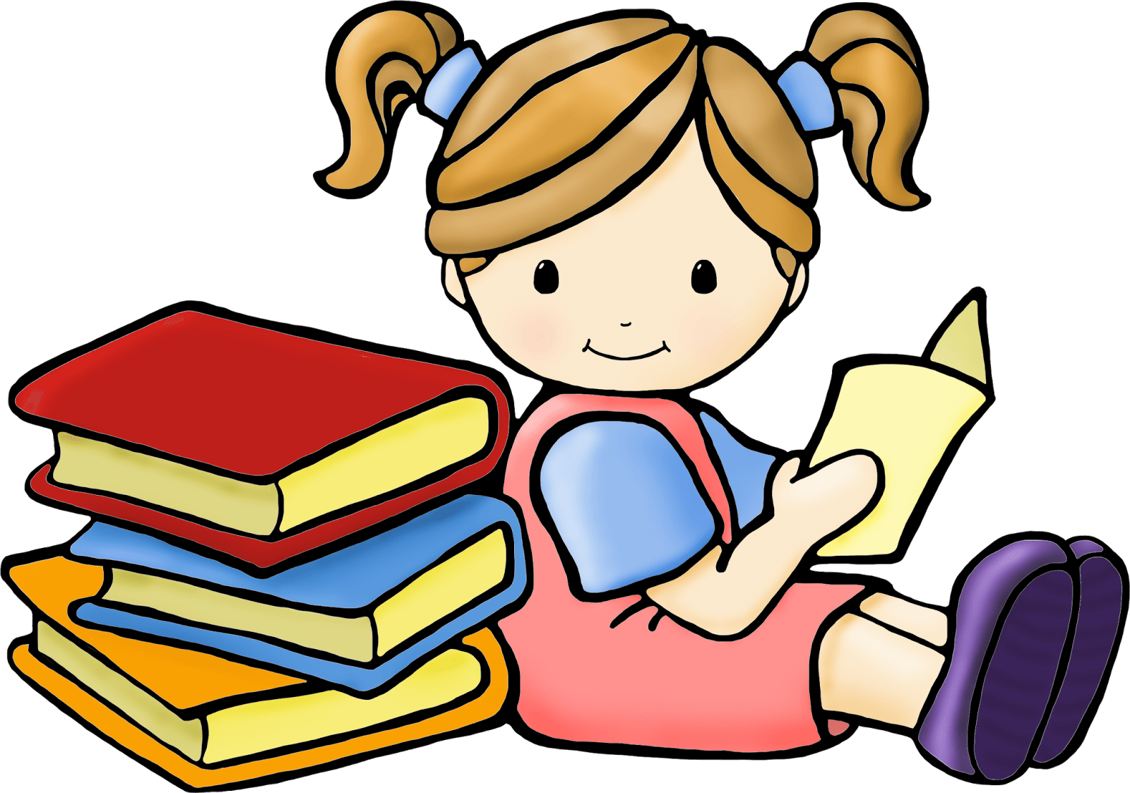 Teacher - Clipart Reading (1600x1123), Png Download