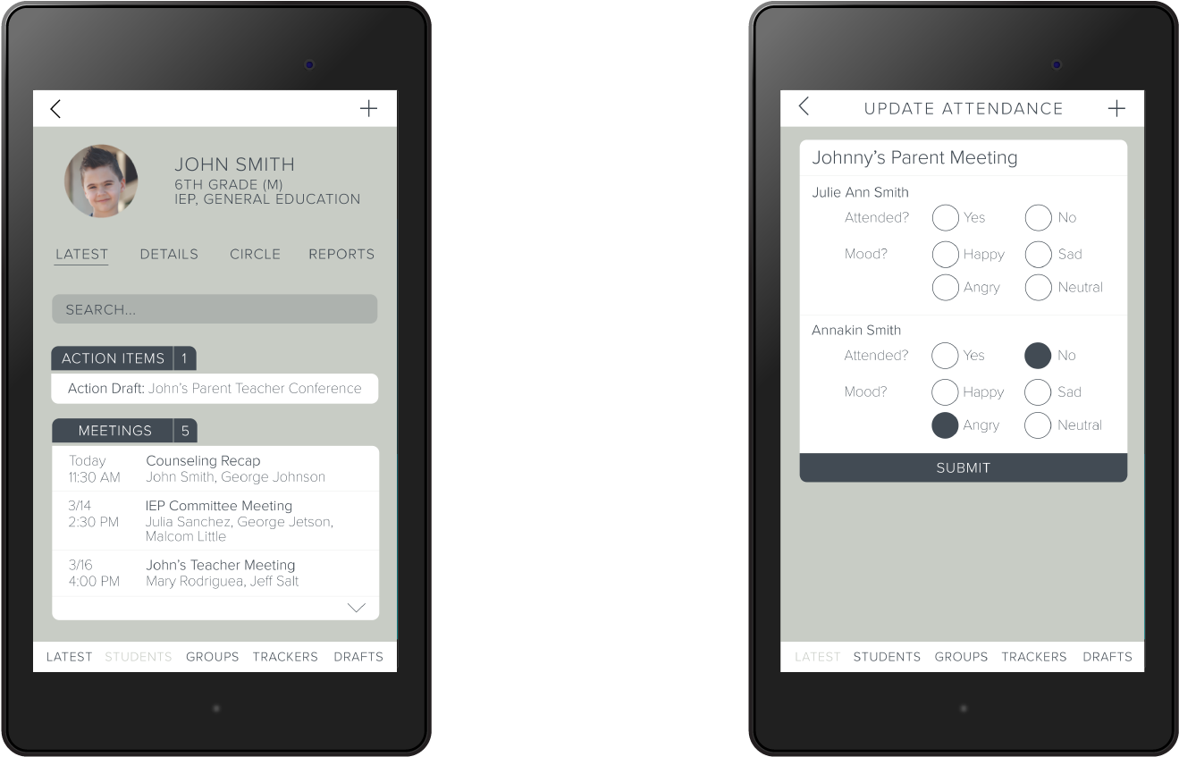 Ryecatcher User And Attendance Screens - Iphone (1920x930), Png Download