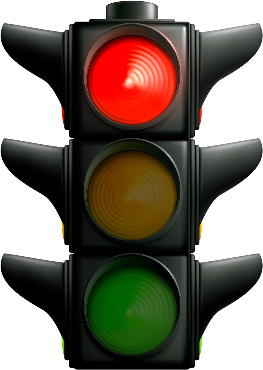 Traffic Lights (909x1280), Png Download