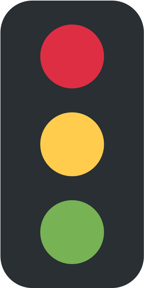 File - Twemoji 1f6a6 - Svg - 🚦 Meaning (1024x1024), Png Download