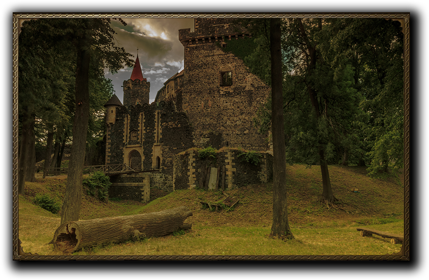 [ Img] - Castle (900x590), Png Download