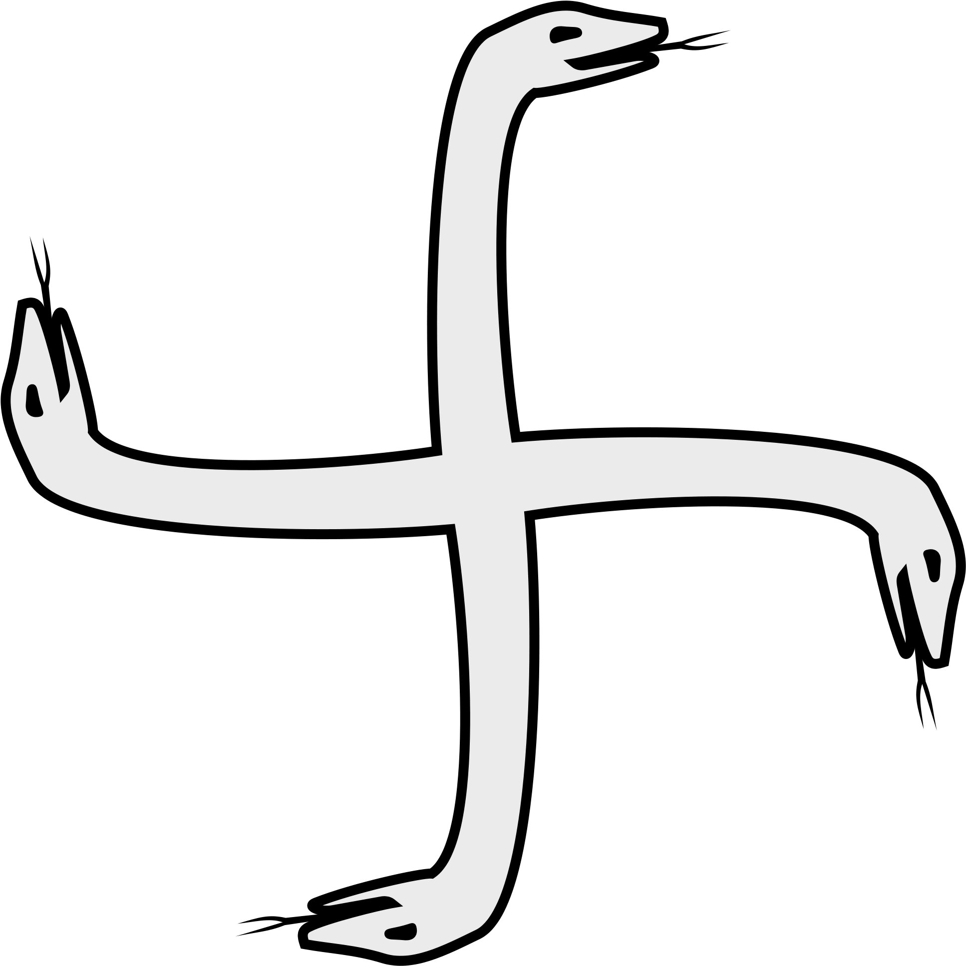 Open - Cross (2000x2000), Png Download