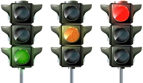 We Sold, Installed And Replaced - Traffic Light (500x293), Png Download