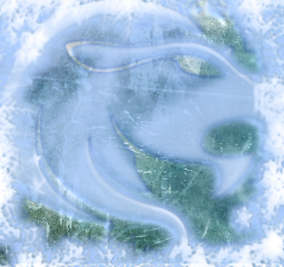 3d Ice Effect - Visual Arts (400x375), Png Download