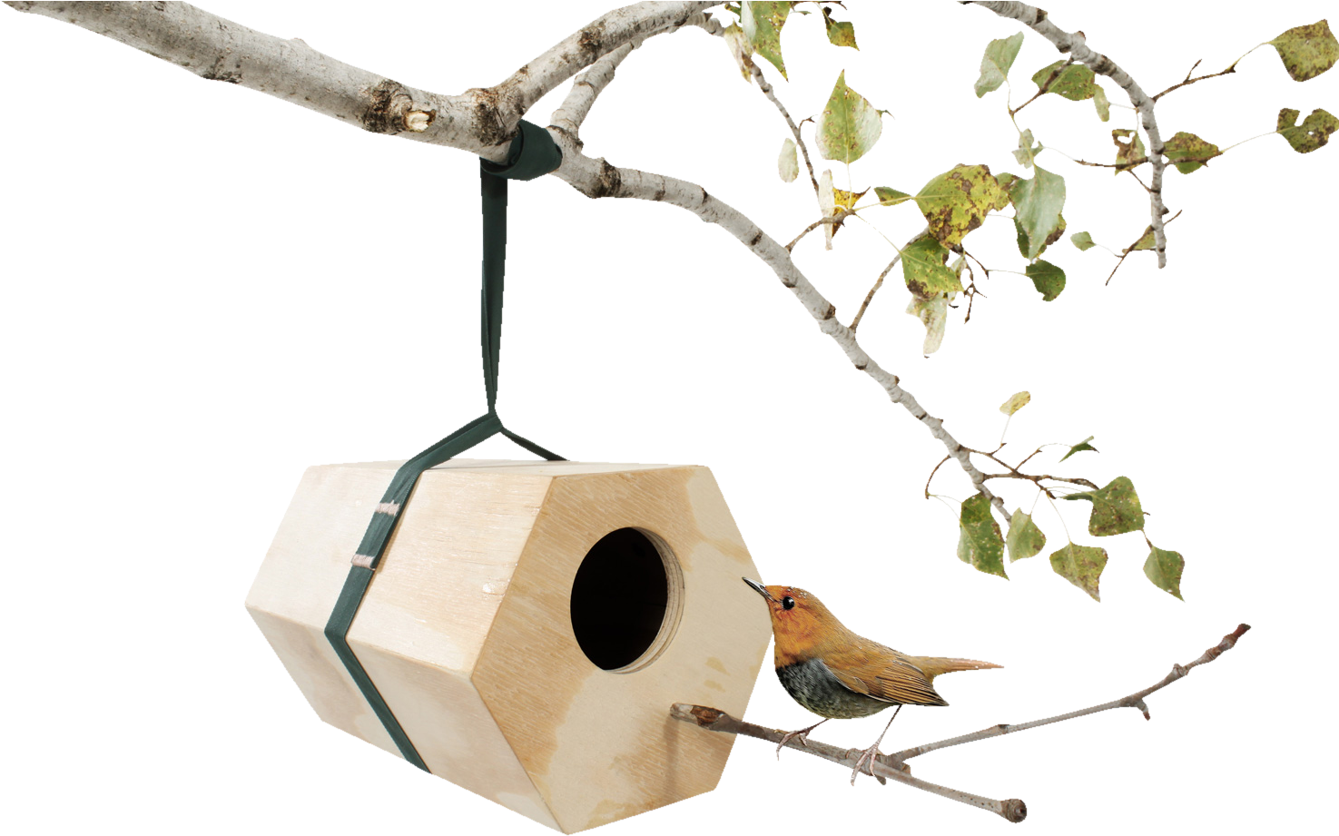 Neighbirds, Modular Wooden Birdhouses-0 - Design Birdhouse (1500x1000), Png Download
