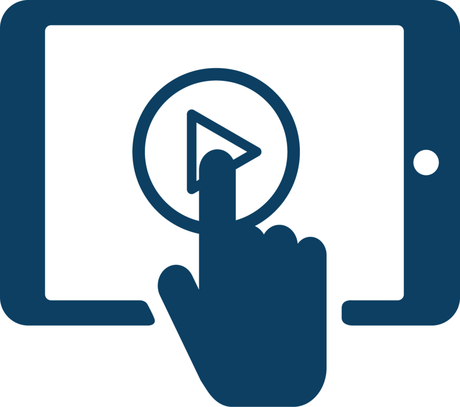 Education Clipart Touchscreen Computer Icons - Touching Ipad Icon Png (900x796), Png Download