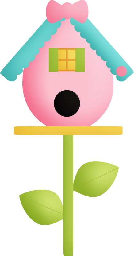 Birdhouse - Clip Art (437x834), Png Download