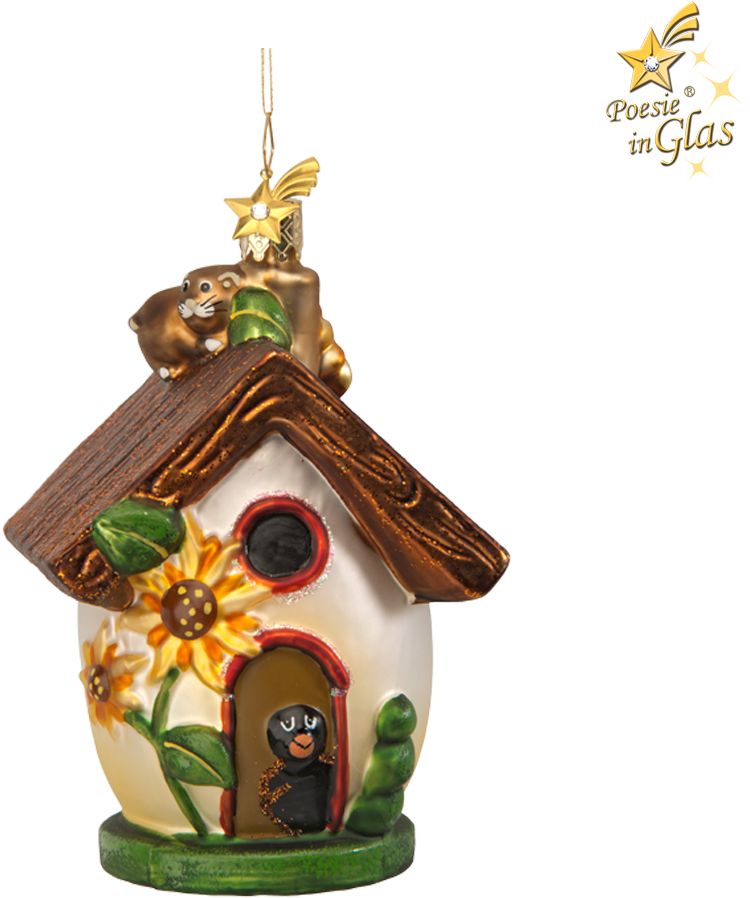 Bird House Summer With Raven - Summer (1000x1000), Png Download