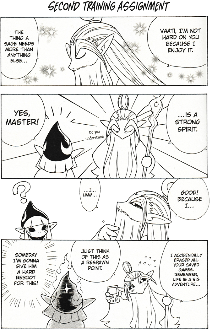 While The Minish Cap Is Not One Of The More Iconic - Zelda Minish Cap Books Page (680x1064), Png Download