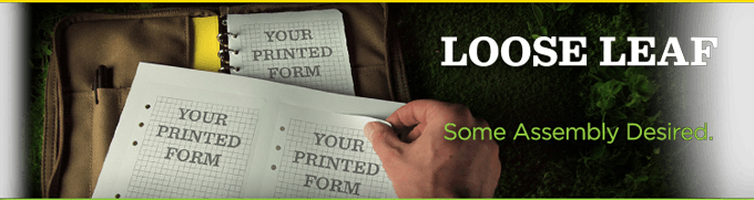 Loose Leaf Copier Paper - Rite In The Rain Loose Leaf Copier Paper (680x181), Png Download