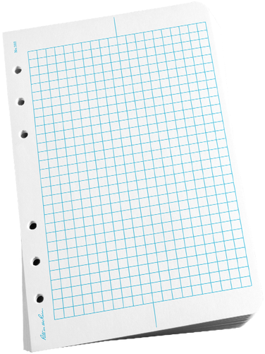 Hojas De Papel Cuadriculado (500x500), Png Download