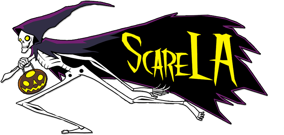Scary Face Painting - Scarela 2018 (949x450), Png Download