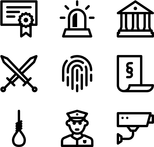 Linear Justice Elements - Concert Icon Png (600x564), Png Download