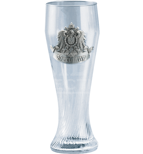 Germany Pilsner Glass 1/2 Liter 9" Tall (555x555), Png Download