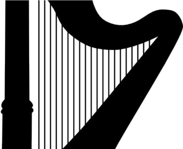 Free On Dumielauxepices Net Silhouette - Dibujo De Un Arpa (640x480), Png Download