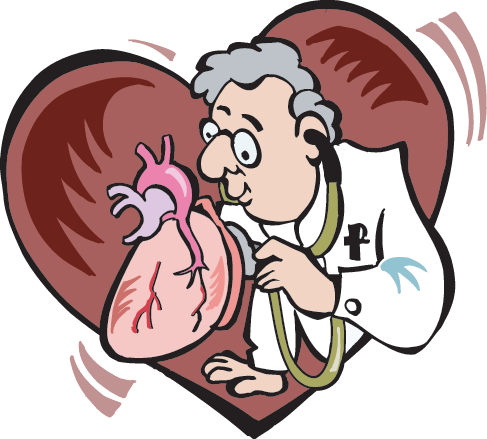 Those Who Are At A Higher Risk Of Suffering A Heart - High Blood Pressure Cartoon Png (487x439), Png Download