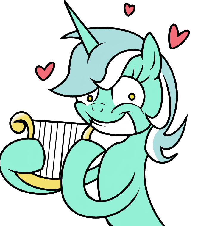 Pandan009, Grin, Heart, Looking At You, Lyra Heartstrings, - Heart (677x768), Png Download