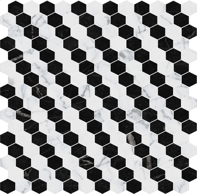 Hexagons 300x300 I - Marrakesh (667x655), Png Download