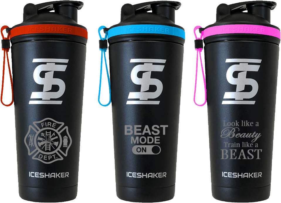 Shaker Bottles - Black Rear Cover Slide Back Plate For Glock 17 17l (1020x1020), Png Download