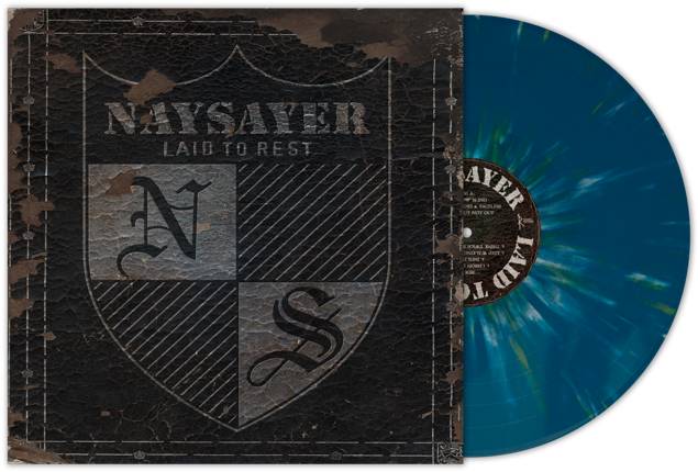 Laid To Rest Lp Blue W/ White & Green Splatter Vinyl - Reaper Records: Naysayer - Laid To Rest Cd (640x440), Png Download