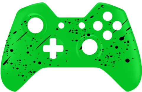 Xbox One Splatter Controllers - Controllers Xbox One Custom (480x344), Png Download